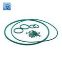 Custom Size O-rings High-temperature Rubber Seal Ring NBR HNBR EPDM FKM AFLAS FFKM Friction Rubber O Ring Mechanical Parts Seals