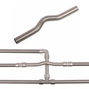 Press Compression Thin Wall Pipe Bridge Size DN12-DN25 Bent Pipe Fitting Stainless Fittings Connector Water Pressure Sealing
