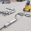 Hydraulic Rock Splitter for Basement Excavation