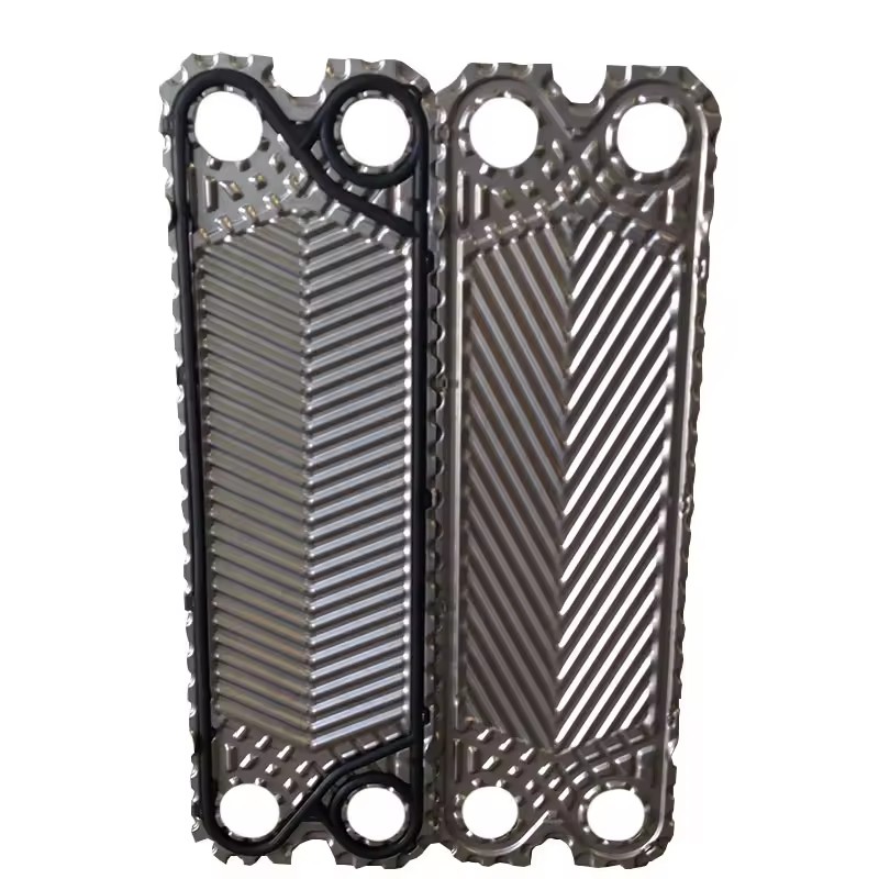 Textile Stenter Exhaust Heat Recovery Plate Heat Exchanger Plates with High Temp EPDM Gaskets SS316L PHE Parts