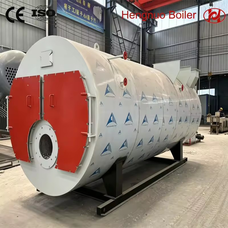 2026 New Natural Fully Automatic Horizontal WNS Industrial Gas Steam Boiler Skid Mounted with Free Installation