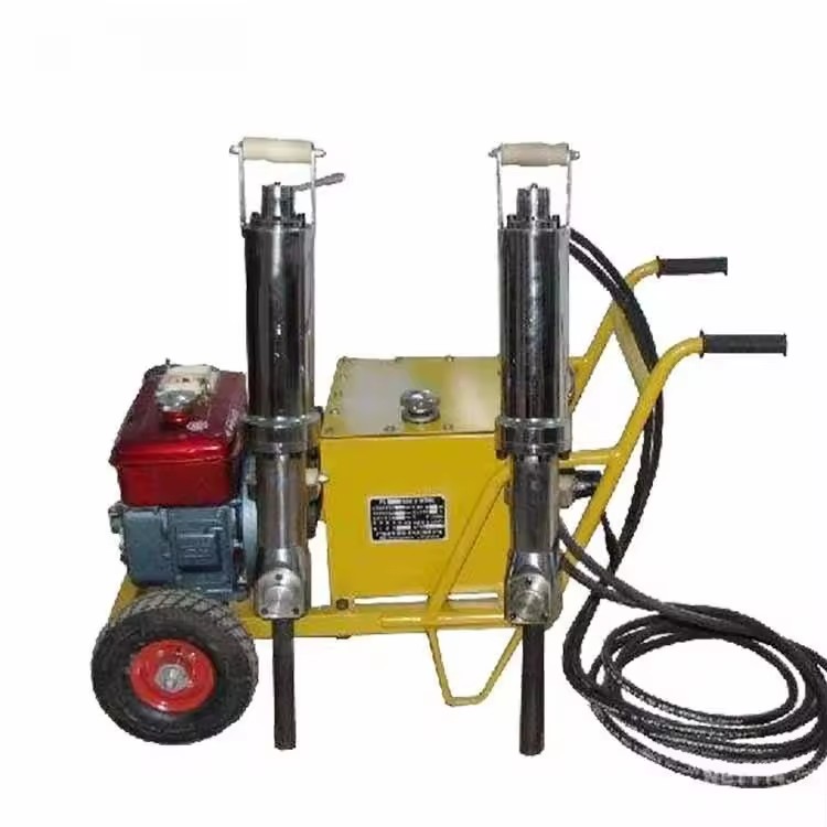 Hydraulic Stone Splitter Used in Construction Site Rock Breaking Quarry Mining Stone Splitting Hydraulic Drill Rock Splitter
