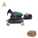 Horizontal Log Splitter With Cross Wedge for Fast Splitting