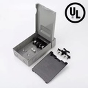 Listed Fused 30Amp 60 Amp Outdoor 120V 240V Metal Enclosure Pl-Out Non-Fused Switch 3R 3p Electric Nema AC Disconnect Box