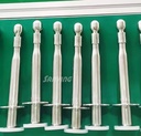 Food Grade SS316L Bolted Rotary Cleaning Ball Tank Long Nozzle Small Spray Head 3A Standard 3-Year Warranty