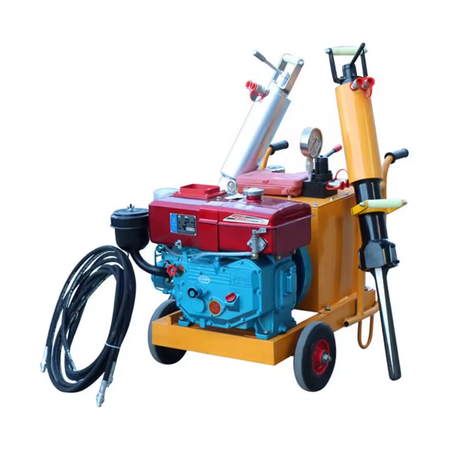 CE Certified Durable High-Torque Hydraulic Rock Splitter for Rock Breaking