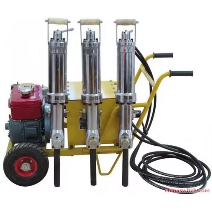 Rock Splitter,stone Splitting Wedge,darda Hydraulic Rock Splitter