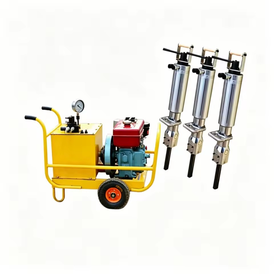 Portable Rock Splitter Hydraulic Stone Concrete Demolition Machine for Construction Site