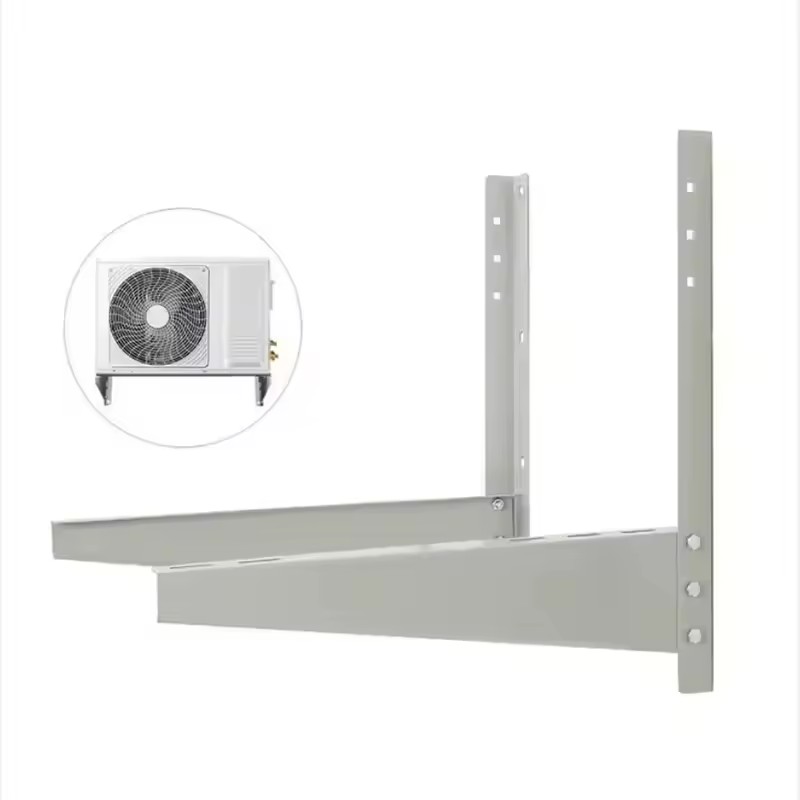 HVAC Heavy-Duty Galvanized Steel 2.0mm Bracket heat pump Mini Split Outdoor Unit Air Conditioner Wall Mount Triangle AC Bracket