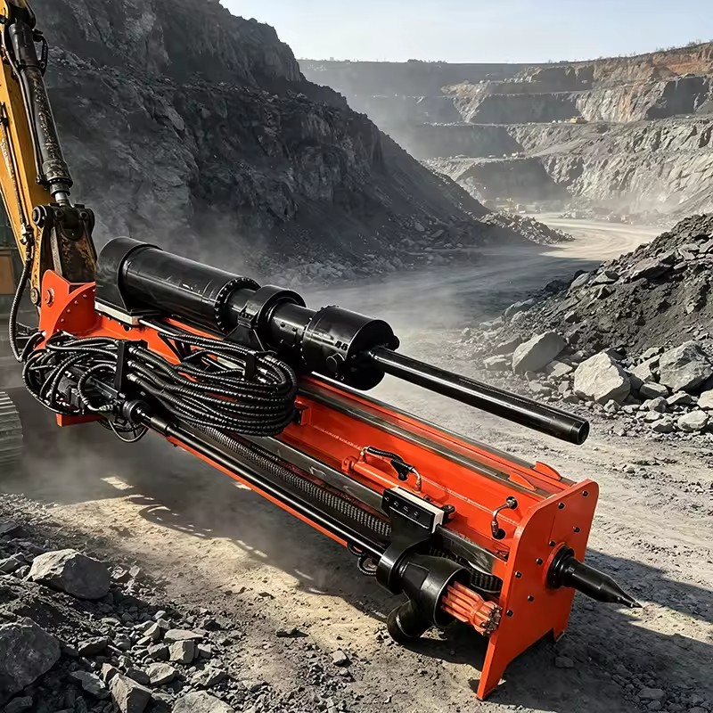 Rock Drilling Splitting Machine Rock Splitting Machine Precision Drilling Control with Efficient Stone Breaking for Mining Sites