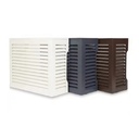 HVAC Powder-Coated Aluminum Outdoor Unit AC Cover Waterproof Rustproof Hail-Proof for Machine Covers Base Heat Pump Condenser