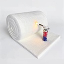 1260°C Ceramic Fiber Blanket 128 Kg/m³ (60mm) - Fireproof & Thermal Insulation for Boiler and Kiln Fireproofing Wraps