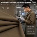 Precision Instrument Workwear Fabric, T65/C35/SP Anti-Static Woven Textile for Professional Industrial Uniform Production
