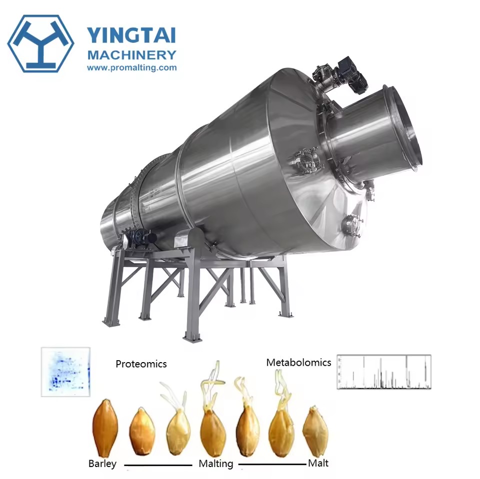 Promalting System Barley Malting Equipment for Exceptional Maltings