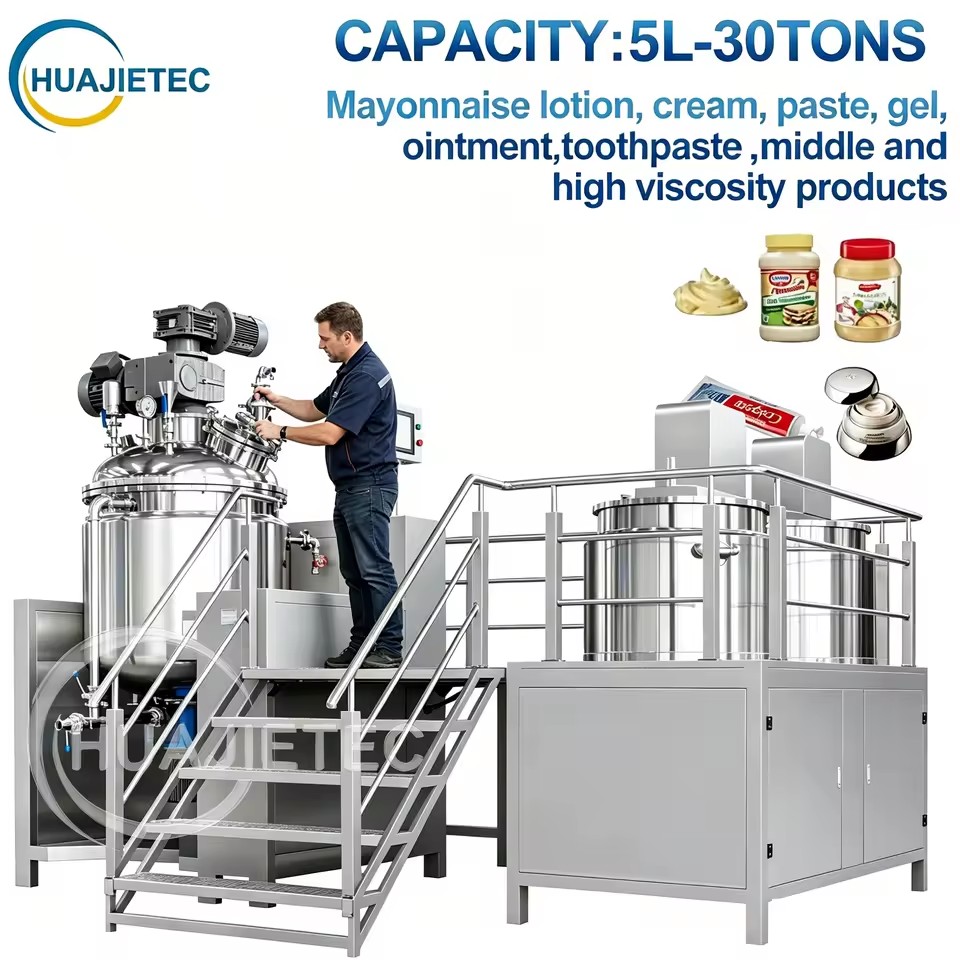Body Butter Mixing Machine Quality Assurance Tomato Ketchup Mayonnaise Equipment Mayonnaise Making Processing Machine
