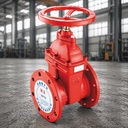 Resilient Seated Gate Valve Non-Siring Firefighting Equipment Accessory