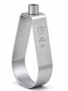 FM for Carbon Steel Pipe Clamp Sprinkler Hanger Loop Hanger Seismic Bracket 1/2"-12" Inch Black/Galvanized