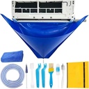 YOD HVAC Professional AC Cleaning Kit Waterproof Cloth Cover Bag 2.0mm Thickness for Home Use Eco-Friendly Durable Fits 1-1.5HP