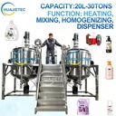 Small Liquid Soap Making Machine Price Hand Wash Making Machine 100l Linhe New Design Small Honey Processing Equipment