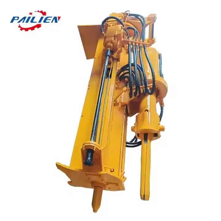 Integrated Hydraulic Rock Drill and Splitter Attachment Rock Splitter Drilling and Splitting Machine for Excavator