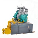 Used 2MW Small Steam Turbine Generator ISO9001 Certified High for Power