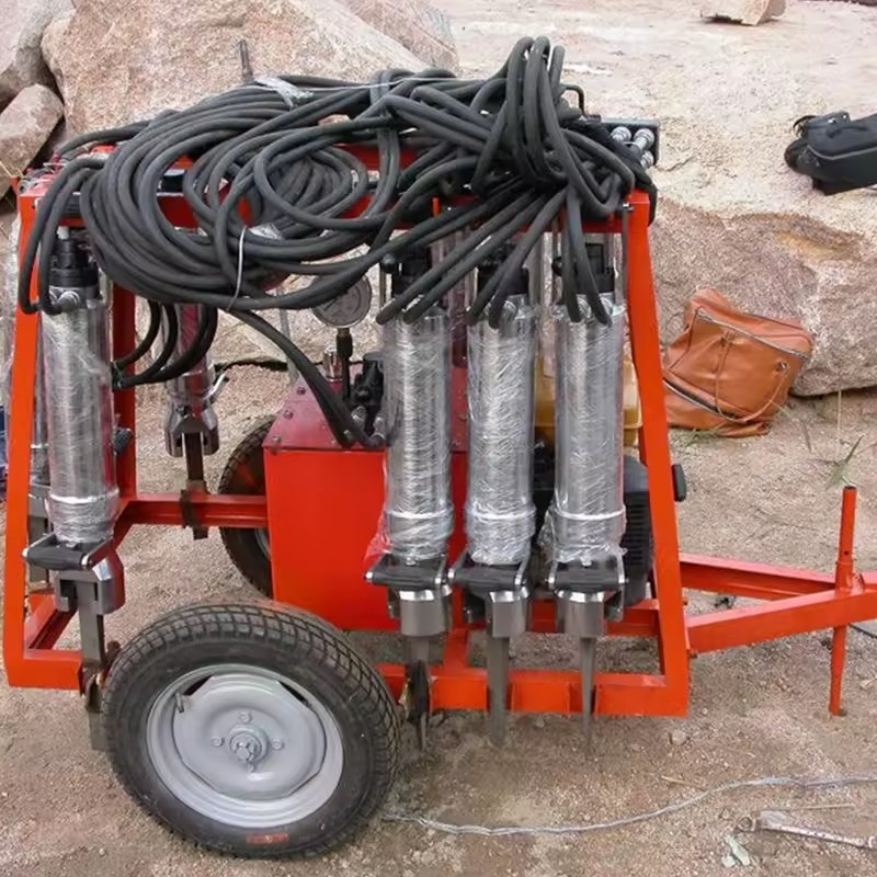 Super Powerful Hydraulic Rock Splitter for Breaking Ultra Large Boulders in Mining Rock Splitter