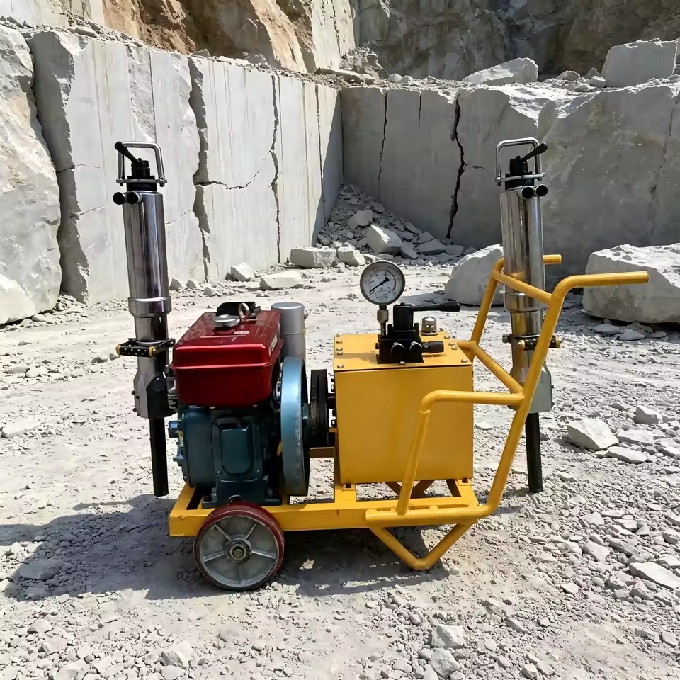 High Efficiency Hydraulic Stone Splitting Equipment for Mine Rock Quarry Work