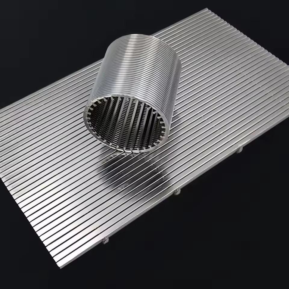 Stainless Steel Wedge Wire Welded Mesh Filter Screen ISO Certified with Welding & Cutting Services