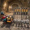 Fast Demolition Rock Breaking Tools Handheld Hydraulic Rock Splitter with AC Motor Pump for Mining Applications 8HP Power