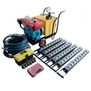 Professional Supply Diesel Hydraulic Stone Piston Splitter for Marble Crack with 102mm Pre-drilled Holes