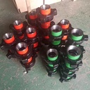 FIG602 Steel Forging Hammer Union Spray Welding Thread Core Components 6000psi High Pressure Pipe Connection Red/Blue 1 Year