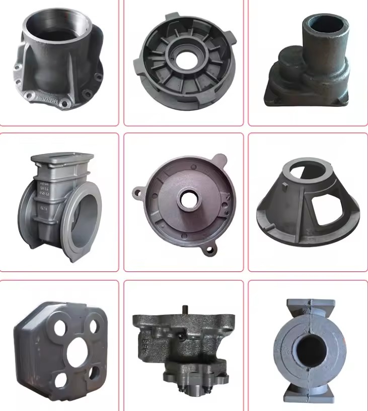 Norn Brand Precision Gray Ductile Malleable Iron Castings Special-Shaped Processing Engineering Machinery for Petroleum Chemical