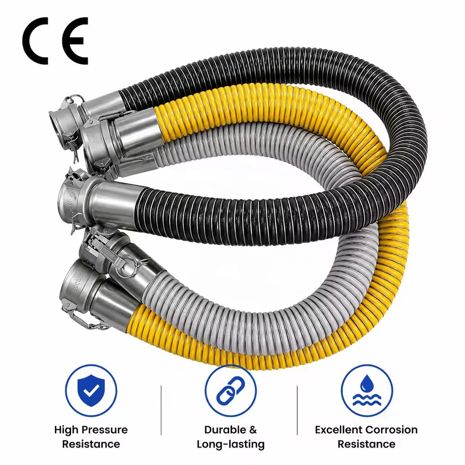 Corrosion-resistant and Solvent-resistant Chemical Hoses, Industrial Chemical Flexible Composite Rubber Hoses