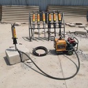 DINGLI DL-250/350/450 Hydraulic Rock Splitting Machine with AC Motor & Engine 8HP Power Pump 60Mpa 4.5L/min Flow
