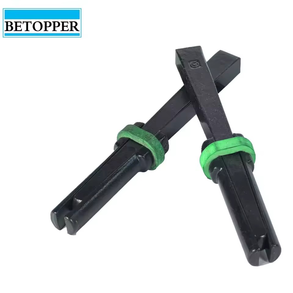 Stone Manual Rock Stone Splitting Wedge and Feathers for Splitting Stone Manual Stone Splitter Carbide Forged Drilling Tool