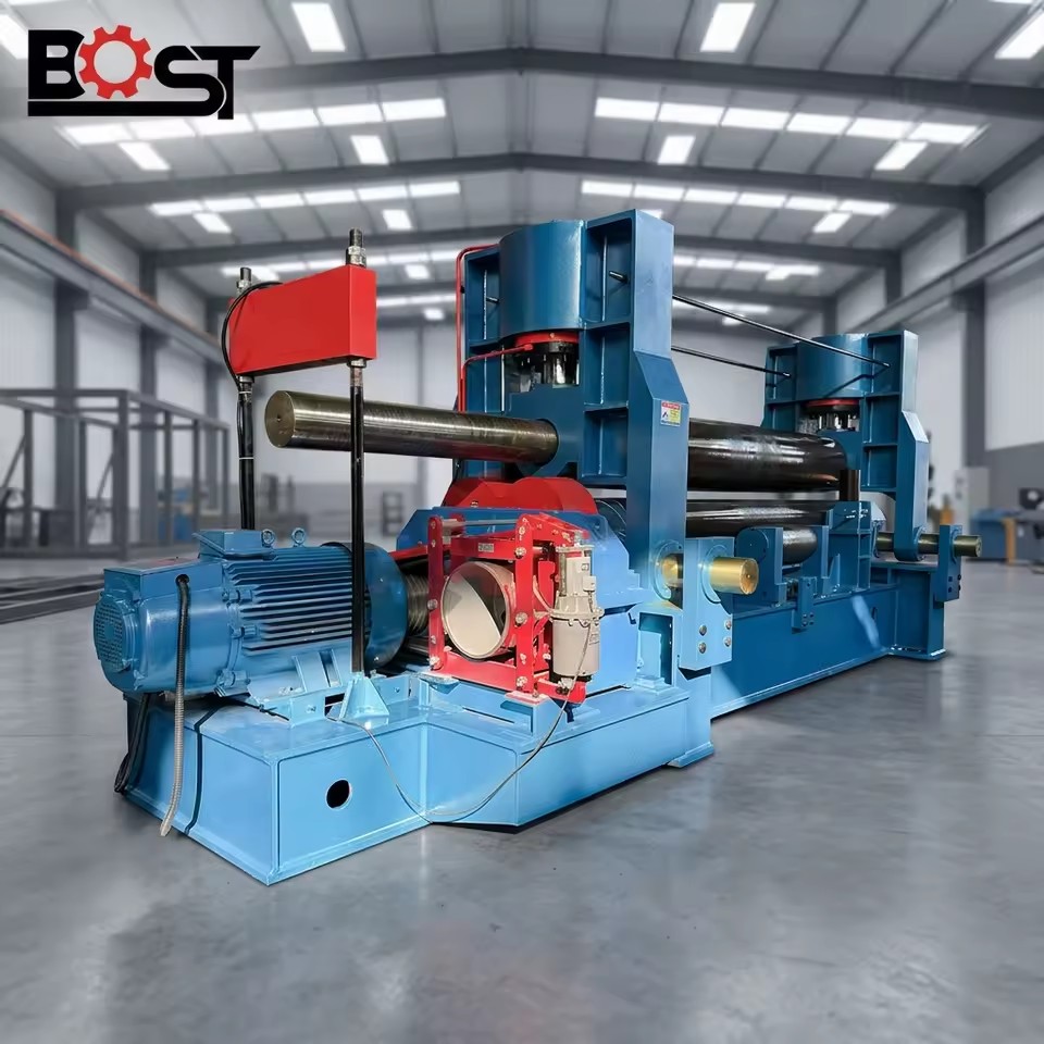 Economical Mechanical Plate 3 Roller Bending Rolling Machine Automatic Stainless Steel & Carbon Steel Plate Rolling Machine
