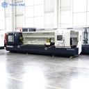 Large CK6180-4000 High Precision Eco-Friendly CNC Lathe Wide Guide Rail for Wind Power Petroleum Equipment Processing