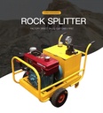 Powerful Hengwang CE ISO Hydraulic Pressure Mining Quarry Hard Rock Block Splitting Equipment Hydraulic Rock Splitter