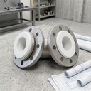 Authentic High Purity PTFE Lined 90 Degree Elbow Stainless Steel Fitting Smooth Bore Chemical Transfer