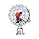 High Stability Anti Overload Temperature Compensated Chemical Resistant Industrial Pressure Gauge