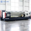 Large Horizontal Heavy Duty CNC Lathe CK6180-4000 Wide Guide Rail High Precision for Wind Power & Petroleum Equipment Processing