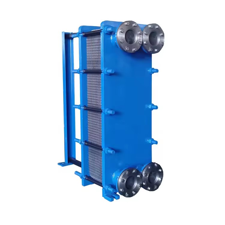 High Efficiency Gaskets Plate Heat Exchanger for Industrial Cooling System With 316L Stainless Steel Plates and NBR Seals