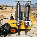 Popular Hydraulic Rock Splitter Set: Power Pack + Splitting Rod + Hose Complete Kit for Sale