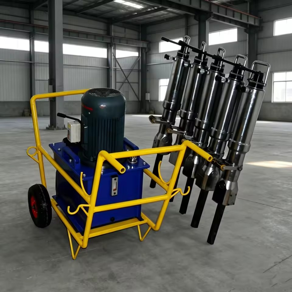 OEM Supported Hydraulic Rock Splitter Customized Rock Splitting Machine