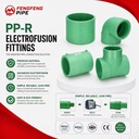 PPR Electrofusion Fittings All Types of PPR Pipes and Fittings Coupling Elbow Tee Reducer for Hot and Cold Water
