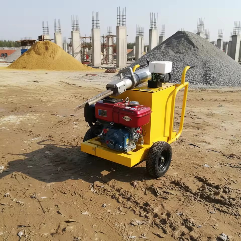 Extra Heavy Duty Hydraulic Stone Splitting Machine for Massive Granite and Basalt Rock Block Splitting