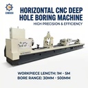 TK2150 Horizontal 2-Axis CNC Deep Hole Drilling Boring Machine 1000mm Max Drilling Diameter for Cylinder Shaft Parts