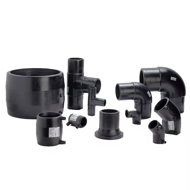 200mm 250mm 900mm Pn10 Sdr7 Fusion Various Gas 90degree 3 4 Way Elbow Adaptor Electric Electrofusion Socket Hdpe Fittings Valve
