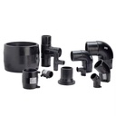200mm 250mm 900mm Pn10 Sdr7 Fusion Various Gas 90degree 3 4 Way Elbow Adaptor Electric Electrofusion Socket Hdpe Fittings Valve