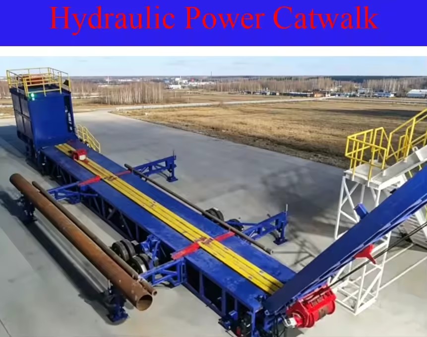 Truck Mounted Drilling Rig Hydraulic Power Catwalk Model MD7.5 Is Suitable for a Rig Floor Height of 7.5 m